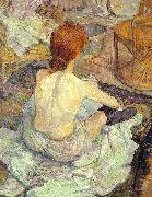  Henri  Toulouse-Lautrec La Toilette oil painting reproduction